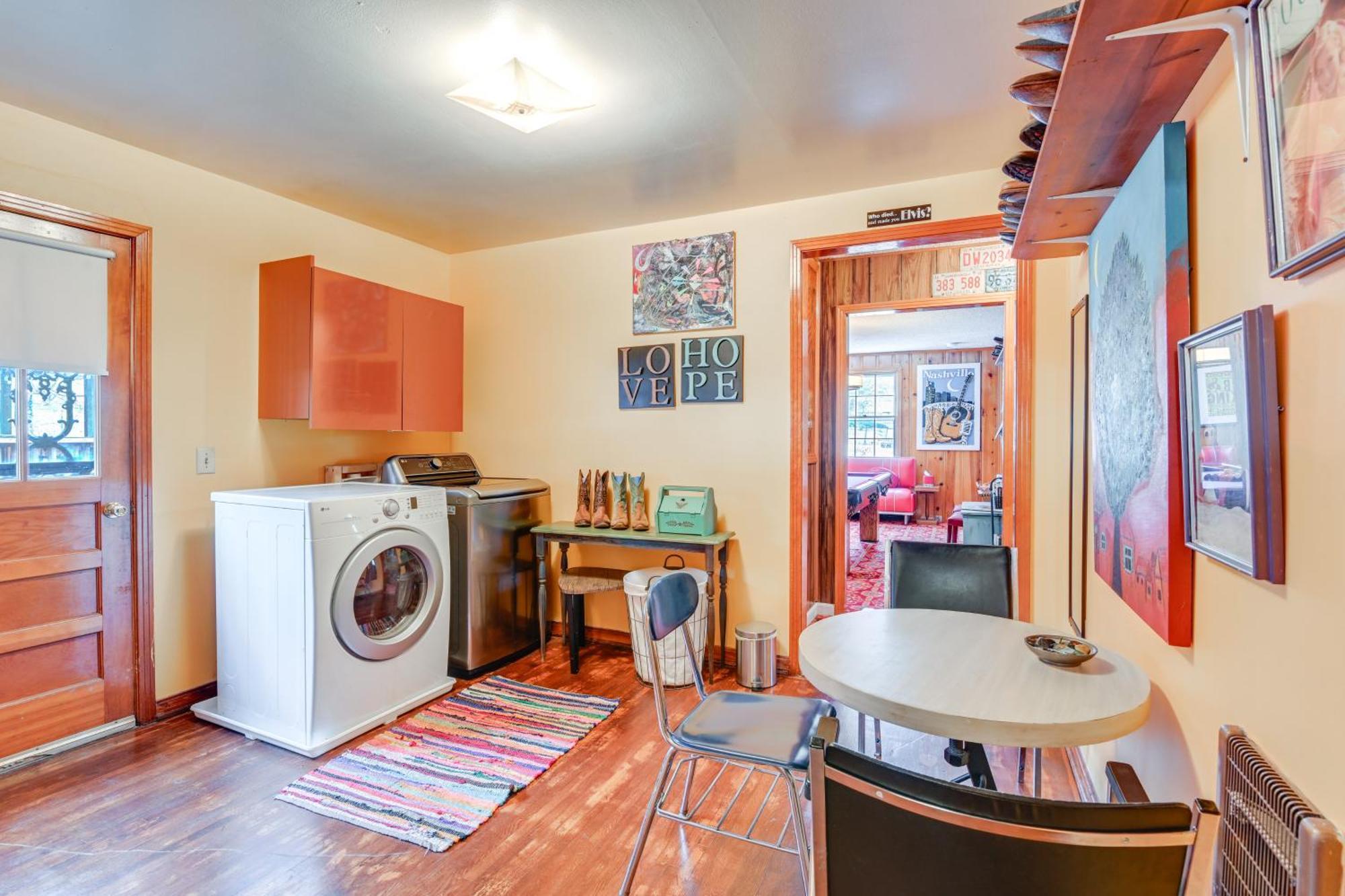 6 Mi To Downtown 70S-Themed Home In Nashville! מראה חיצוני תמונה