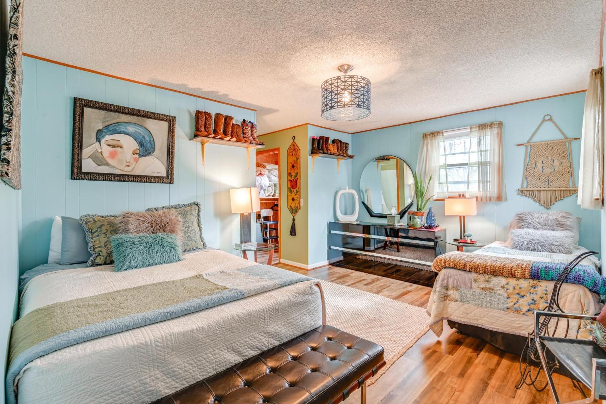6 Mi To Downtown 70S-Themed Home In Nashville! מראה חיצוני תמונה