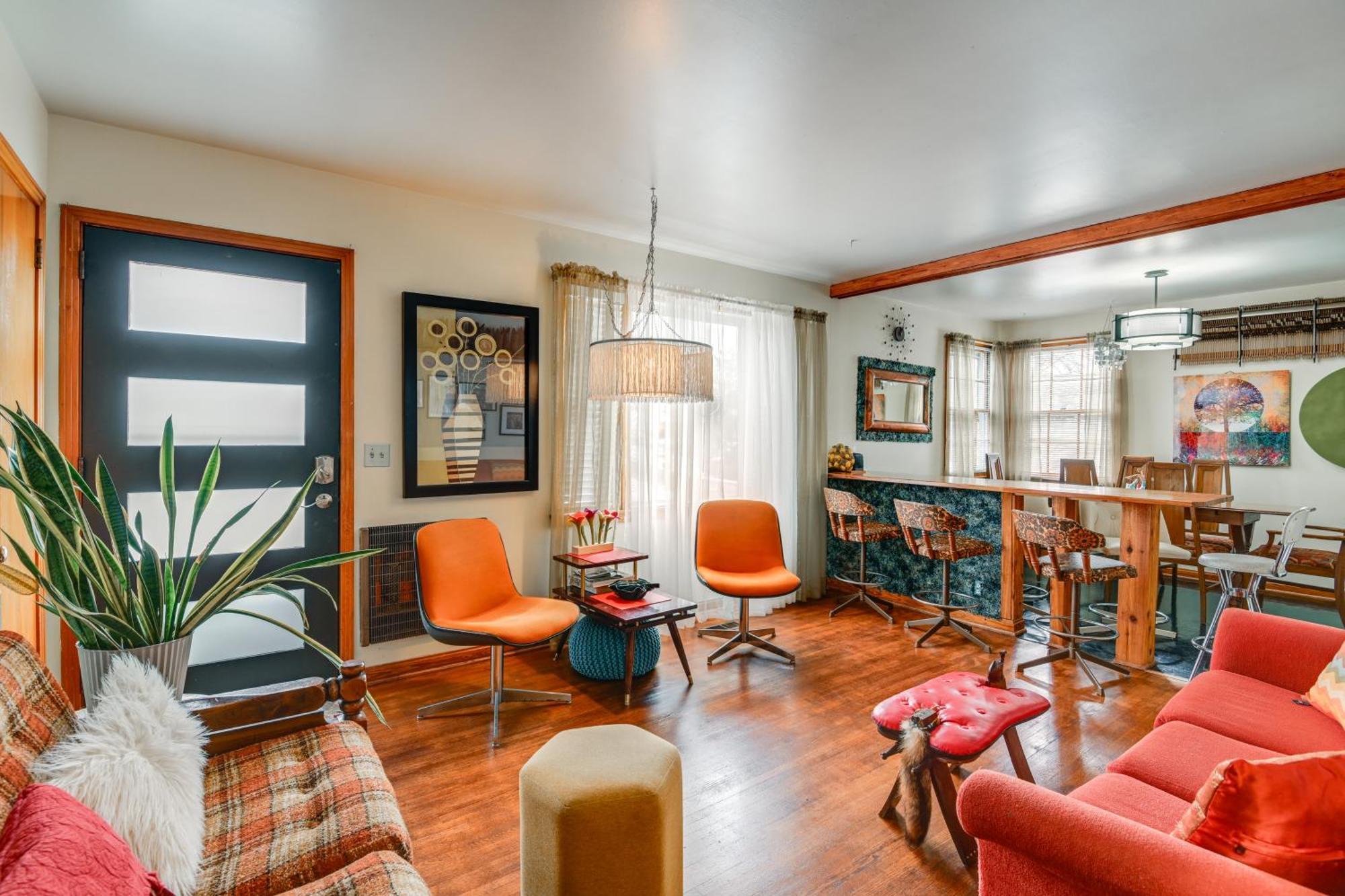 6 Mi To Downtown 70S-Themed Home In Nashville! מראה חיצוני תמונה