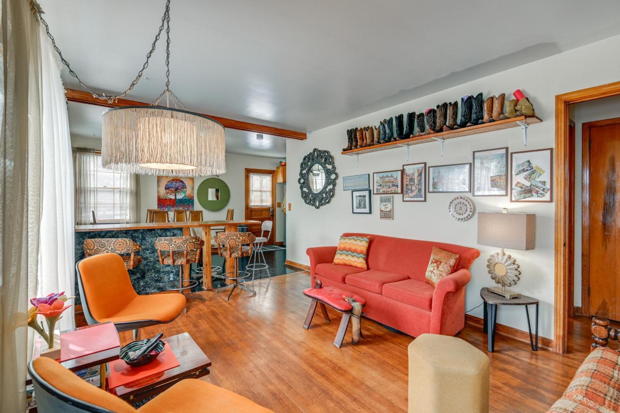 6 Mi To Downtown 70S-Themed Home In Nashville! מראה חיצוני תמונה